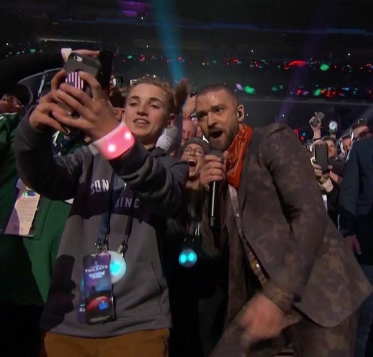 La selfie más famosa del Super Bowl