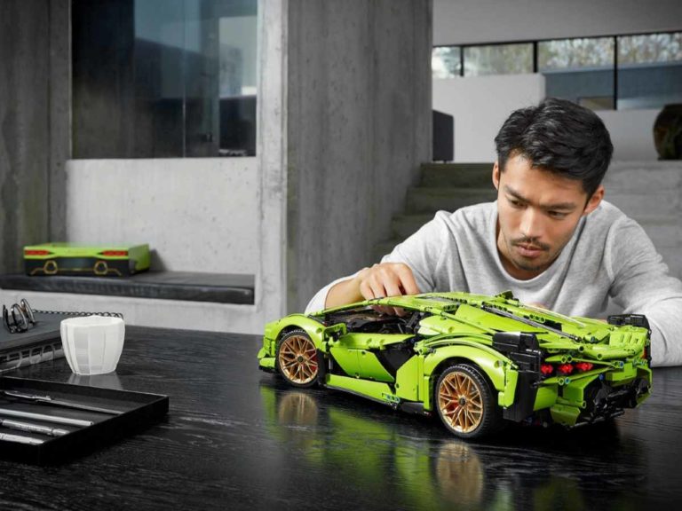 El increíble Lamborghini Sián FKP 37 de LEGO; lo querrás