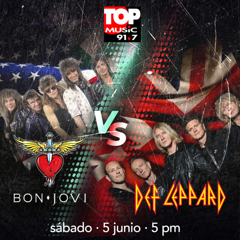 Especial Top Music – Bon Jovi vs Def Leppard