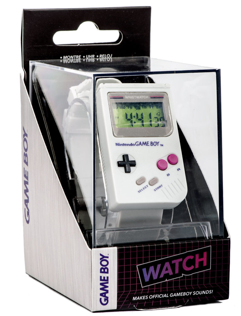 Nintendo lanza un reloj en forma de Game Boy