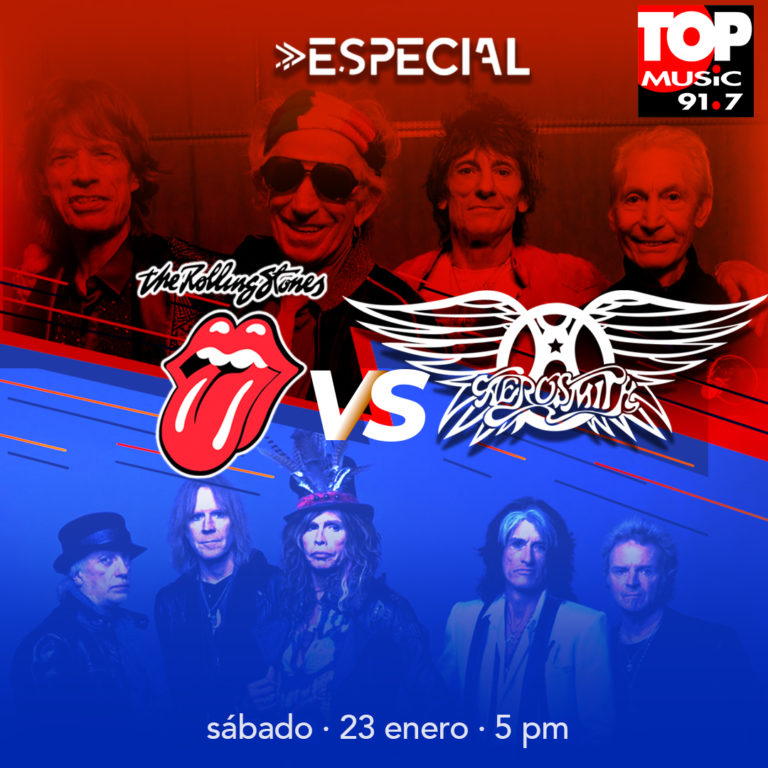 Especiales Top Music – The Rolling Stones vs Aerosmith