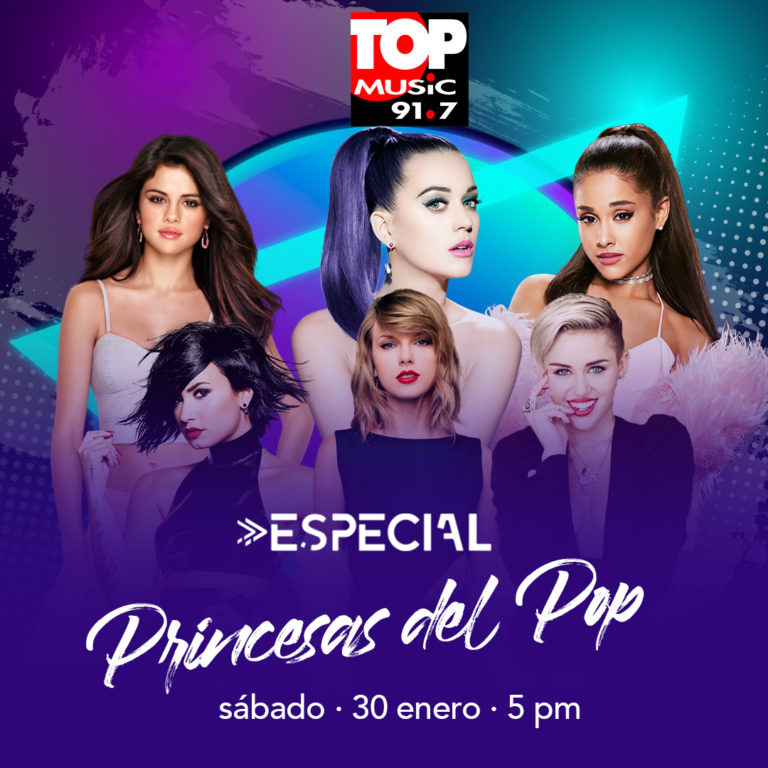 Especial Top Music – Princesas del Pop