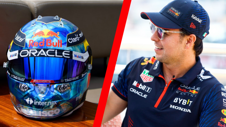 Checo Pérez: Así es el casco que usará en el GP de Mónaco