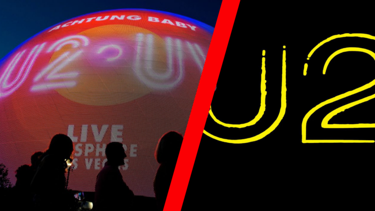 U2 inauguró ‘La esfera’, el impresionante estadio de Las Vegas con puras pantallas LED